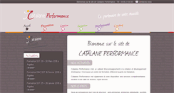 Desktop Screenshot of catalane-performance.com